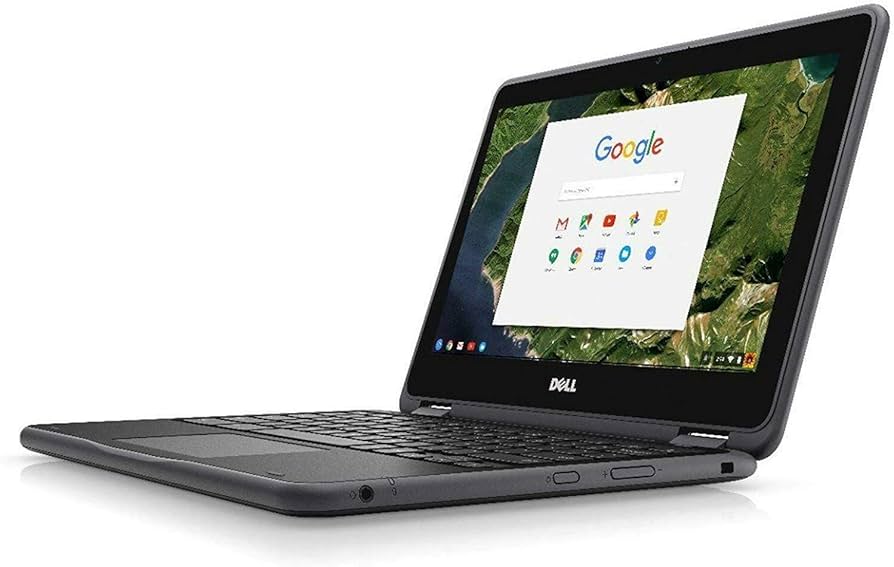 Dell Chromebook 3189 | Touch Screen | 32GB Storage | 4GB RAM | 360 Rotatable | 11.6″ HD Display | Playstore Supported | New Laptops