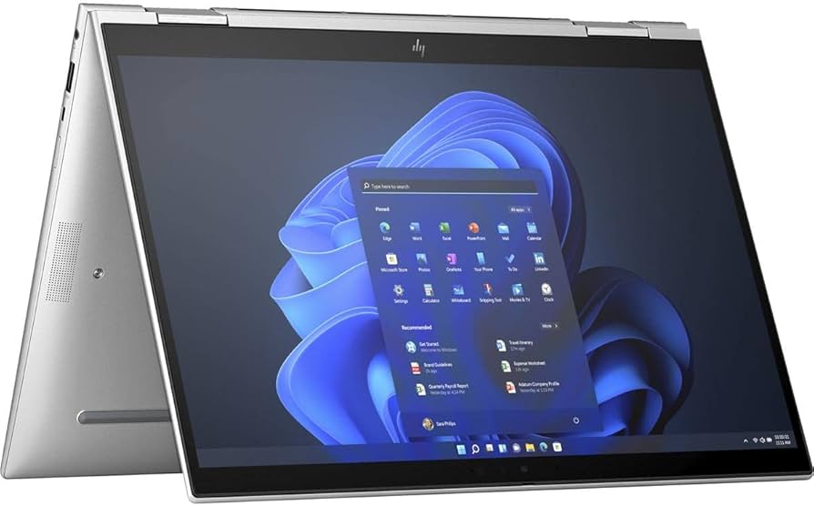 Hp eilte x 360 14 1040 g9 2 in 1 notebook pc - Alder Lake - 12th gen core i7 1255u processor 16gb ram 512gb ssd intel iris Xe GC 14 WUXGA 1200p IPS 250nits Touch Screen Convertible Display B&O Play BKB FPRWolfPro Security w11 pro Eng-kb (Silver, open box)